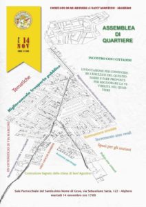 Assemblea Quartiere Sant'Agostino Alghero TotAlguer
