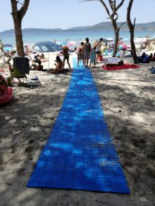 Passerelle disabili spiaggia Alghero TotAlguer