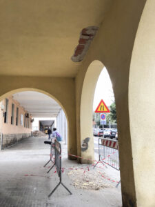 I portici di via Tarragona