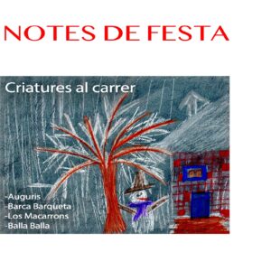 La copertina di "Notes de Festa"